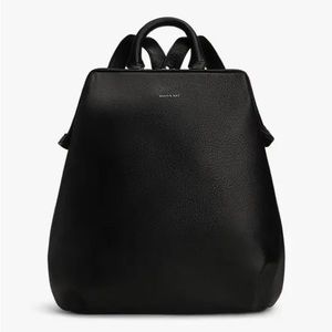 Matt & Nat Vignelli Vegan Leather Backpack Black